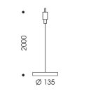 Oligo Smart.Point System- Pendelleuchte Decent / Chrom 2200-5000K - G20-885-12-05