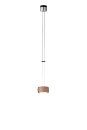 Oligo Pendelleuchte GRACE / 1-flammig / Brazilian brown - Alu gebürstet G42-931-17-41