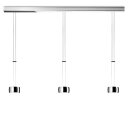 Oligo Pendelleuchte GRACE / 3-flammig / Alu gebürstet - Alu gebürstet G42-931-37-12