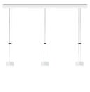 Oligo Pendelleuchte GRACE / 3-flammig / Alu gebürstet - Alu gebürstet G42-931-37-12