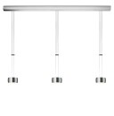 Oligo Pendelleuchte GRACE / 3-flammig / Satin Copper - Alu gebürstet G42-931-37-15