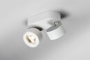 Lupia Bloc 2M Led-Deckenleuchte Schwarz, 2x15w, 2800 Lumen, 3000K
