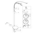 Steinhauer - Mexlite Synna Vloerl. 5-L led Flo *M* 1327ZW