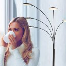 Steinhauer - Mexlite Synna Vloerl. 5-L led Flo *M* 1327ZW
