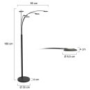 Steinhauer - Mexlite Synna Vloerl. 5-L led Flo *M* 1327ZW
