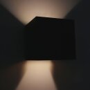 Steinhauer Muro Wandl. led vierkant 2x3w 3098ZW