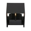 Steinhauer Muro Wandl. led vierkant 2x3w 3098ZW