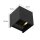 Steinhauer Muro Wandl. led vierkant 2x3w 3098ZW