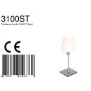 Steinhauer Ancilla Tafell. 1-l. glas white opal 3100ST