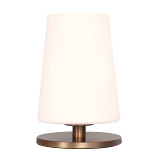 Steinhauer Ancilla Tafell. 1-l. glas white opal E27 3101BR