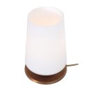 Steinhauer Ancilla Tafell. 1-l. glas white opal E27 3101BR