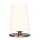 Steinhauer Ancilla Tafell. 1-l. glas white opal E27 3101BR