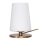 Steinhauer Ancilla Tafell. 1-l. glas white opal E27 3101BR