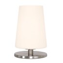 Steinhauer Ancilla Tafell. 1-l. glas white opal E27 3101ST