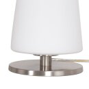 Steinhauer Ancilla Tafell. 1-l. glas white opal E27 3101ST