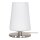 Steinhauer Ancilla Tafell. 1-l. glas white opal E27 3101ST