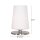 Steinhauer Ancilla Tafell. 1-l. glas white opal E27 3101ST