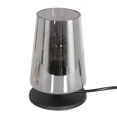 Steinhauer Ancilla Tafell. 1-l. smoke glas E27 3103ZW
