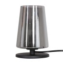 Steinhauer Ancilla Tafell. 1-l. smoke glas E27 3103ZW
