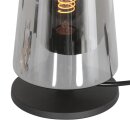 Steinhauer Ancilla Tafell. 1-l. smoke glas E27 3103ZW
