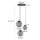 Steinhauer Bollique  Hangl. 3-l. glasbol rond 3123ZW
