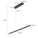 Steinhauer Bloc Hangl.7-l. Led 6w 3296ZW