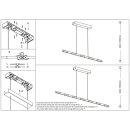 Steinhauer Bloc Hangl.11-l. Led 6w 3297ZW