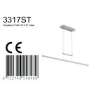 Steinhauer Profilo Hangl. Led dimbaar 3317ST