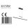 Steinhauer Profilo Hangl. Led dimbaar 3317ZW