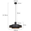 Steinhauer - Anne Light & home Flinter AN Hangl. 1-l. 3329ZW
