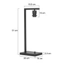 Steinhauer Stang Tafell. 1-l. (armatuur) 3332ZW