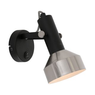 Steinhauer - Mexlite Acier Spot 1-l. E27 *M* 3337ZW