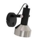 Steinhauer - Mexlite Acier Spot 1-l. E27 *M* 3337ZW