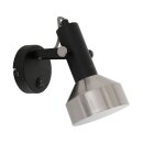 Steinhauer - Mexlite Acier Spot 1-l. E27 *M* 3337ZW
