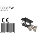 Steinhauer - Mexlite Acier Spot 2-l. E27 *M* 3338ZW