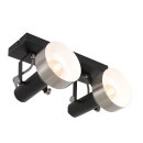Steinhauer - Mexlite Acier Spot 2-l. E27 *M* 3338ZW