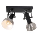 Steinhauer - Mexlite Acier Spot 2-l. E27 *M* 3338ZW