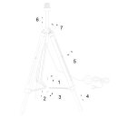 Steinhauer - Mexlite Triek Vloerl. 1-l. (armatuur) *M* 3348ZW