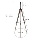 Steinhauer - Mexlite Triek Vloerl. 1-l. (armatuur) *M* 3348ZW