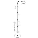 Steinhauer - Mexlite Platu Vloerl. 1-l. led *M* 3351ST