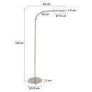 Steinhauer - Mexlite Platu Vloerl. 1-l. led *M* 3351ST