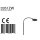 Steinhauer - Mexlite Platu Vloerl. 1-l. led *M* 3351ZW
