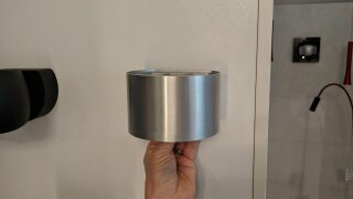 Steinhauer Muro Wandleuchte Alu gebürstet 1-l. G9 3364ST / Einzelstücke