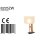 Steinhauer - Anne Light & home Animaux 3126ZW+K7396QS 8225ZW