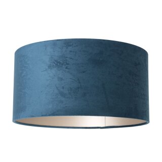 Steinhauer Kappen Kap 40*40*20 Rnd Be27 velours blauw K1068ZS