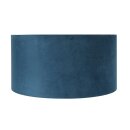 Steinhauer Kappen Kap 40*40*20 Rnd Be27 velours blauw K1068ZS