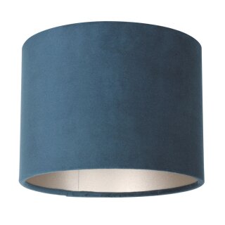 Steinhauer Kappen Kap 20*20*15 Rnd Be27 velours blauw K3084ZS