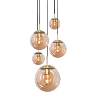 Steinhauer Hangl.. 5-l. glasbol amber glass