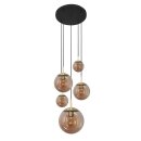 Steinhauer Hangl.. 5-l. glasbol amber glass