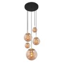 Steinhauer Hangl.. 5-l. glasbol amber glass